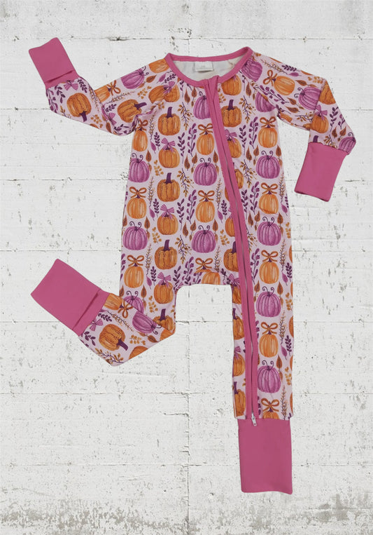 Pumpkin Bow Pajamas